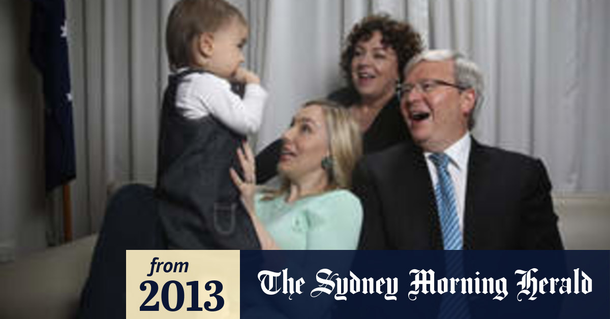 Meet the Rudds, where politics is a family affair